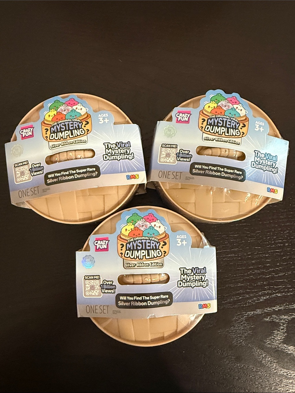 3x RMS Silver Ribbon Edition The Original Mystery Dumpling